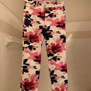 Old Navy Floral Pixie Pants Size 10